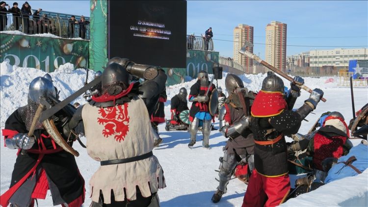 كازاخستان تستضيف استعراضات حروب القرون الوسطى
