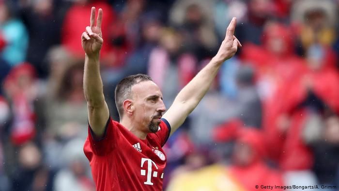 Franck Ribery confirms he will leave Bayern Munich at end of season