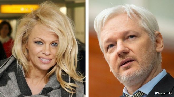 Pamela Anderson will be among first to visit Julian Assange in prison Wikileaks