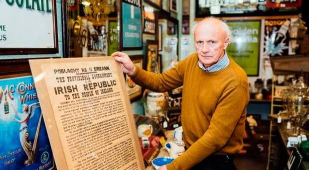 Rare Irish Proclamation print is sold to Northern Ireland collector