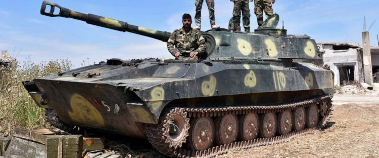 Syrian troops capture 2 villages in last rebel stronghold