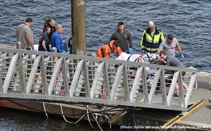 6 dead or missing after midair float plane collision in Alaska