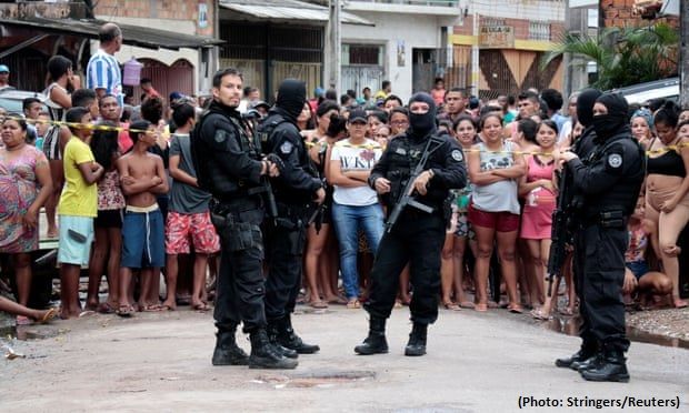 Massacre in Brazil 11 people killed in bar