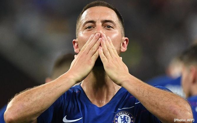 Time to say Goodbye Hazard's last victory in Chelsea