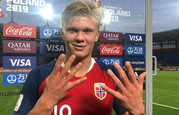 Norway's striker stormed Honduras with 9 goals
