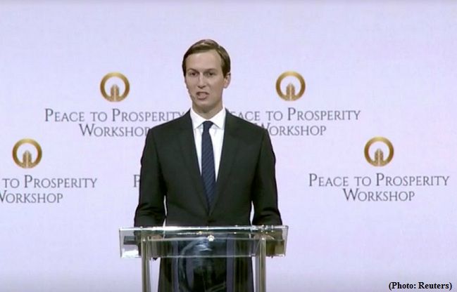 Palestinians must sign on to investment programme if they want peace Kushner says