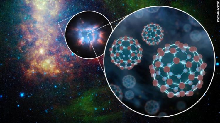 Hubble Space Telescope identifies 'soccer balls' in space