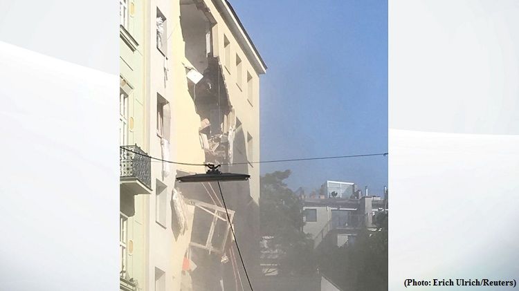 Vienna 'gas explosion' left 12 injured