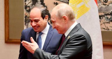 بوتين للسيسي: نسعى لدفع العلاقات بين روسيا ومصر إلى مستوى جديد