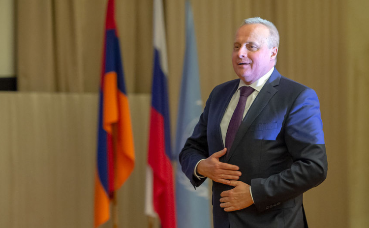 استفزاز سافر للسفير الروسي في أرمينيا ضد سيادة أذربيجان