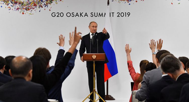 بوتين: لم يكن لدى روسيا أي نية للقيام بأعمال عدوانية ضد أي بلد