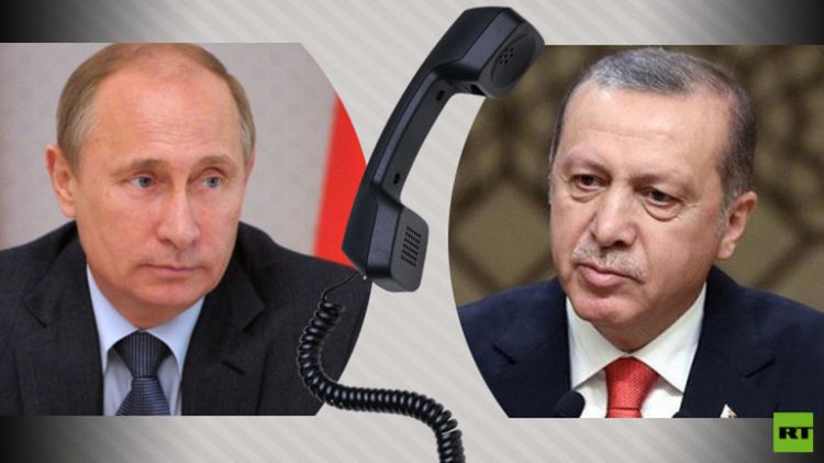 بوتين وأردوغان يشددان على ضرورة وقف إطلاق النار في ليبيا والعودة إلى الحوار