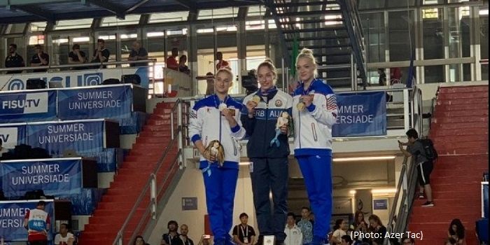 Azerbaijani gymnast wins gold at 30th Summer Universiade