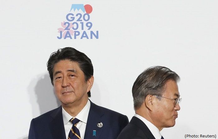 South Korea wants US to involve trade row  with Japan