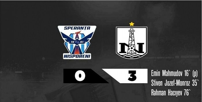 FC Neftchi beat Speranta Nisporeni 3-0