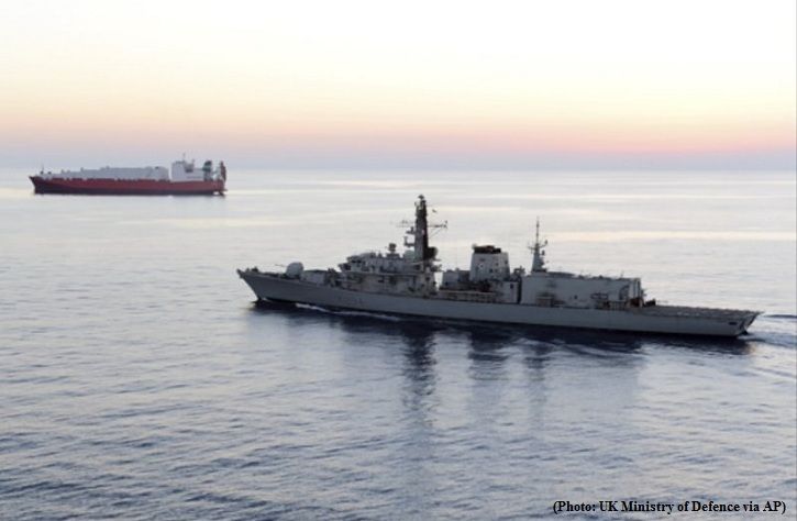 Iran demands Britain release oil tanker seized off Gibraltar