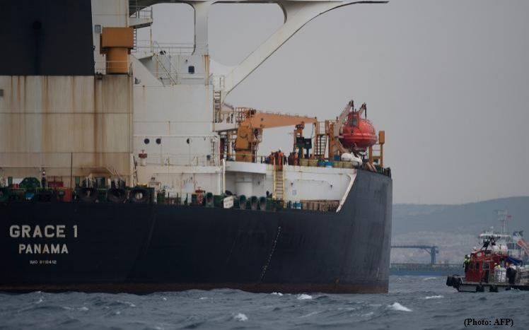 Britain released crew members of Iran tanker