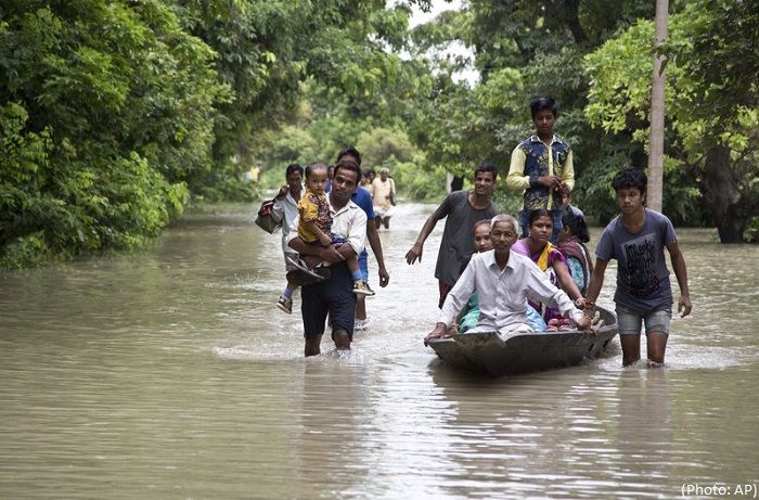 South Asia, monsoons leave over 4 million displaced people and 130 dead