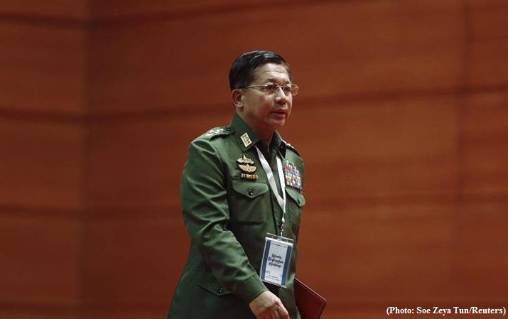 Myanmar army chief faced US sanctions over Rohingya abuses