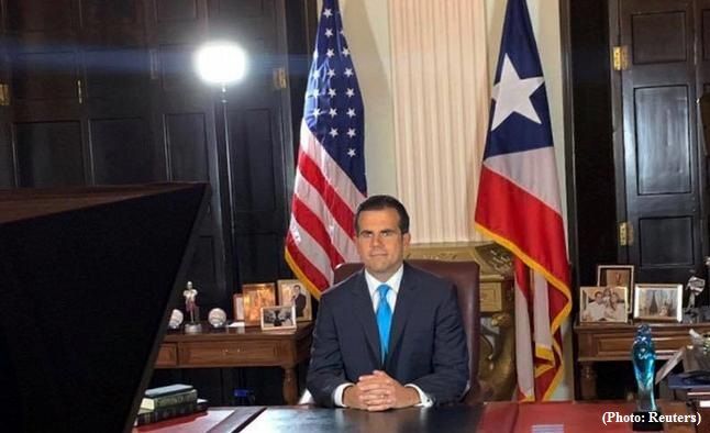 Puerto Rico's governor resigned