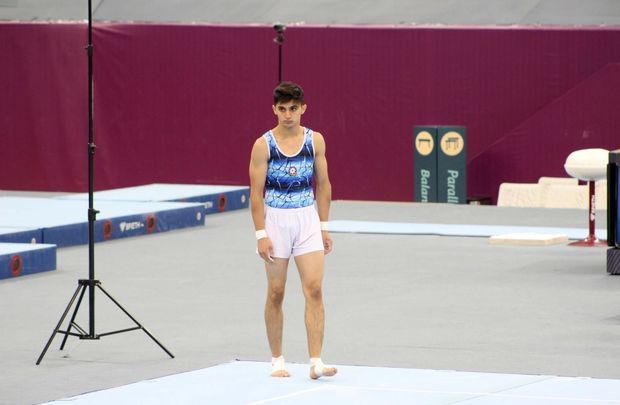 EYOF Azərbaycan gimnastı tarixi medal qazanıb