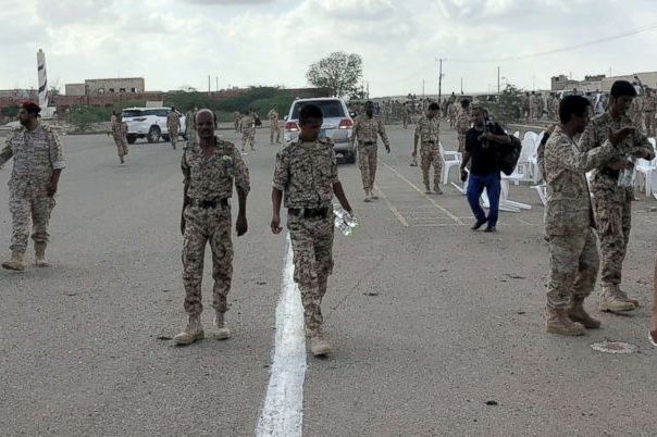 Blast hits military parade in Yemen's Aden 40 dead, dozens wounded