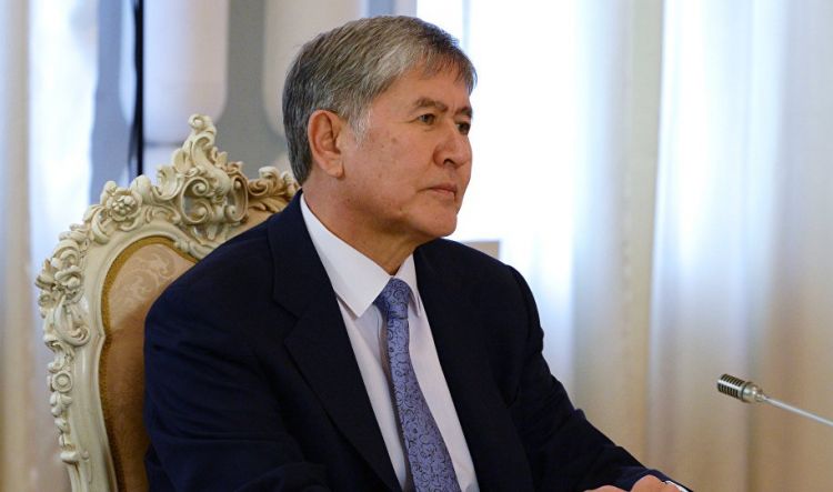 Kyrgyz president accuses Atambayev of violating constitution by resisting detention