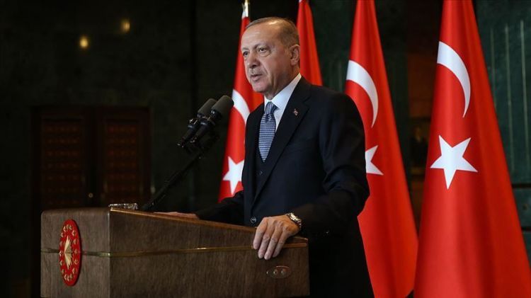 Erdogan iterates vow to fight attacks against Turkey