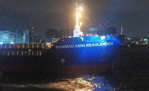 Palmali: Tanker named Mammad Amin Rasulzadeh collides with Doric Warrior in Sea of Marmara