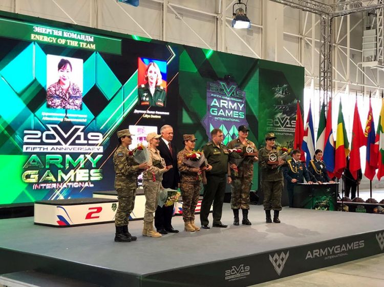 “Beynəlxalq Ordu Oyunları 2019” yarışlarında hərbi qulluqçularımız mükafatlandırılıb