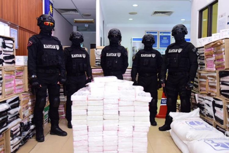 Drugs worth $223 million seized in Malaysia's biggest haul