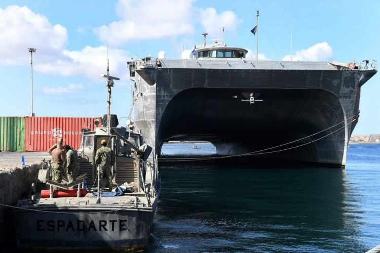 US Navy newest expeditionary fast transport ship completed acceptance trials