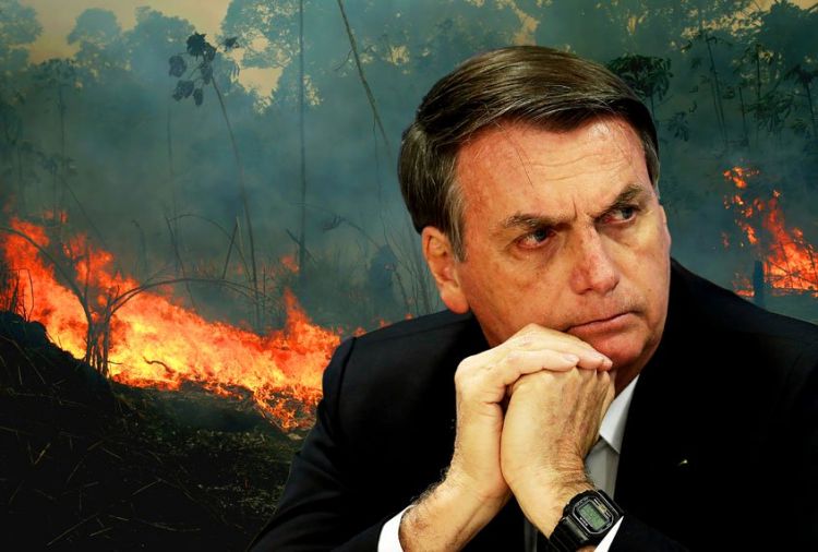Brazil's Bolsonaro willing to accept foreign aid for Amazon fires