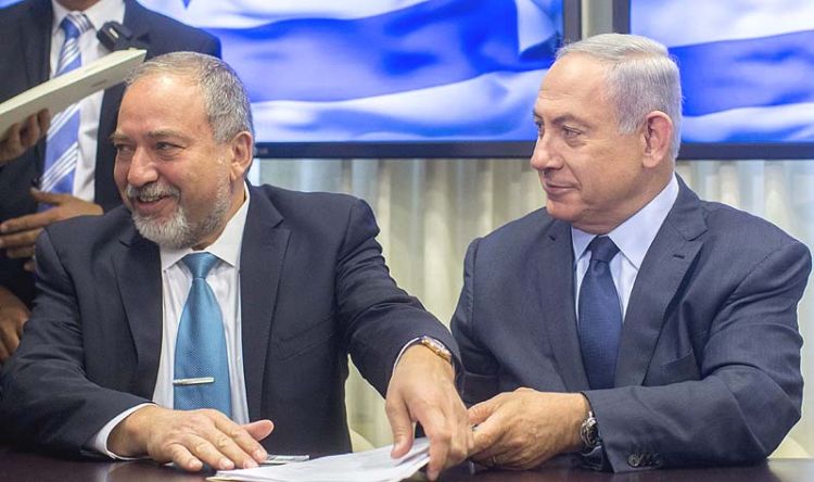 Liberman attacked Netanyahu accusing him of succumbing to Hamas