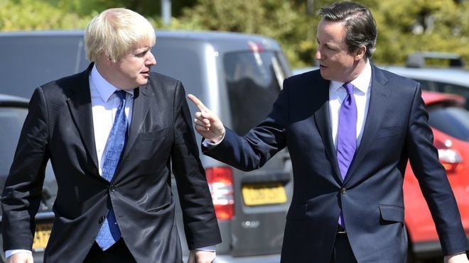 Boris Johnson backed Leave to 'help career' David Cameron