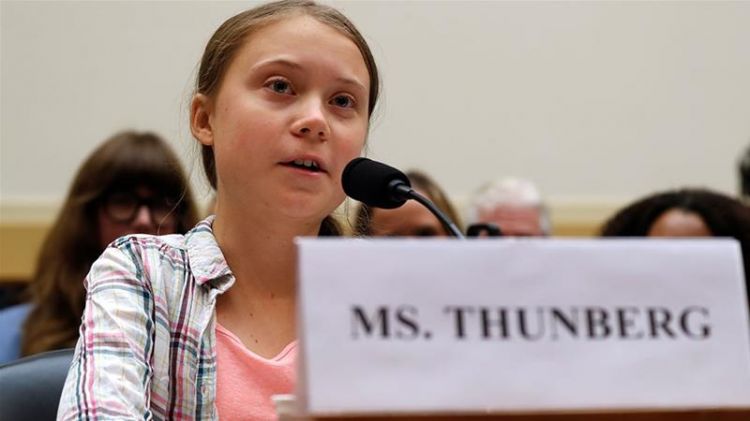 Listen to scientists Greta Thunberg tells to US lawmakers