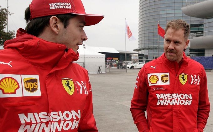 Sebastian Vettel's first victory leaves Ferrari teammate frustrated