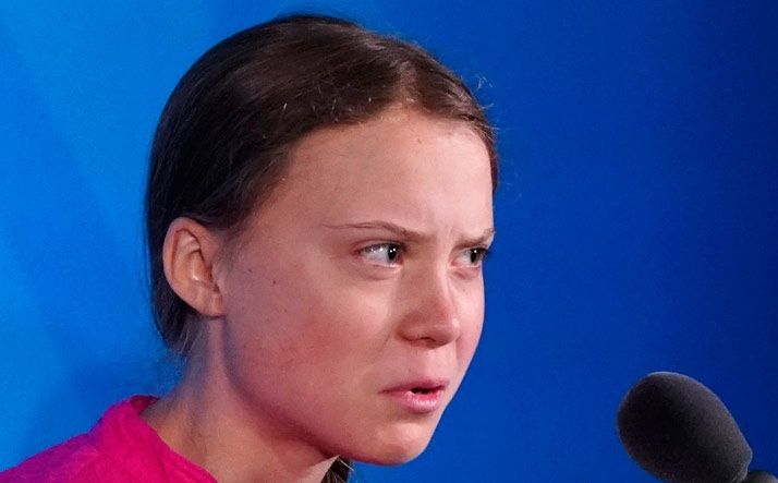 'You have stolen my dreams and my childhood' Greta Thunberg