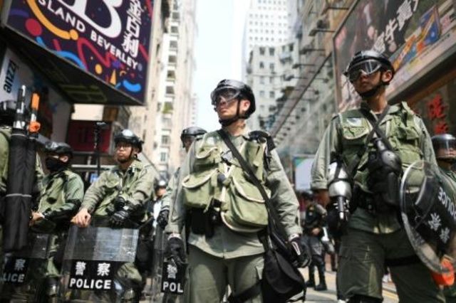 هونغ كونغ تقود مسيرات عالمية "مناهضة للصين" قبل حلول الذكرى السبعين تأسيس الدولة الشيوعية