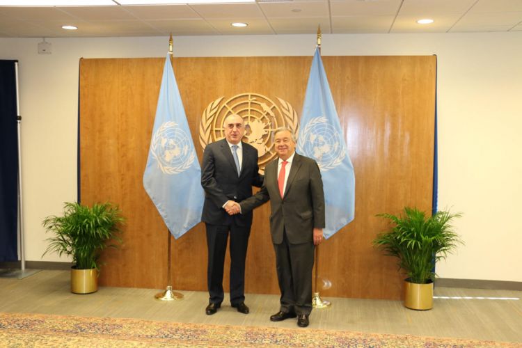 الأمم المتحدة مستعدة دائًما للمساهمة في عملية السلام في نزاع قاره باغ الجبلية الأمين العام للأمم المتحدة أنطونيو غوتيريس