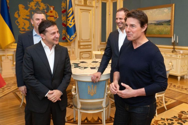 Volodymyr Zelensky told Tom Cruise about the benefits of filming in Ukraine