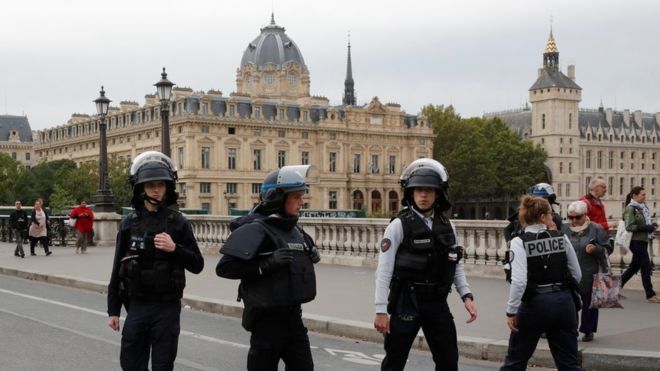 Knife attack by employee at Paris police HQ kills 4 officers