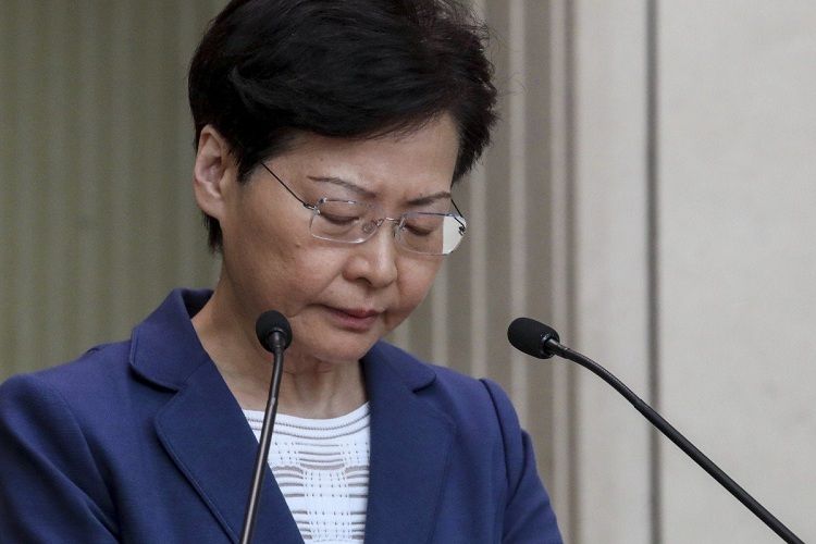 China intervention in Hong Kong can't be ruled out Carrie Lam