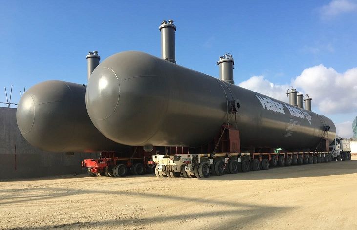 11 LPG tanks are brought to oil refinery SOCAR