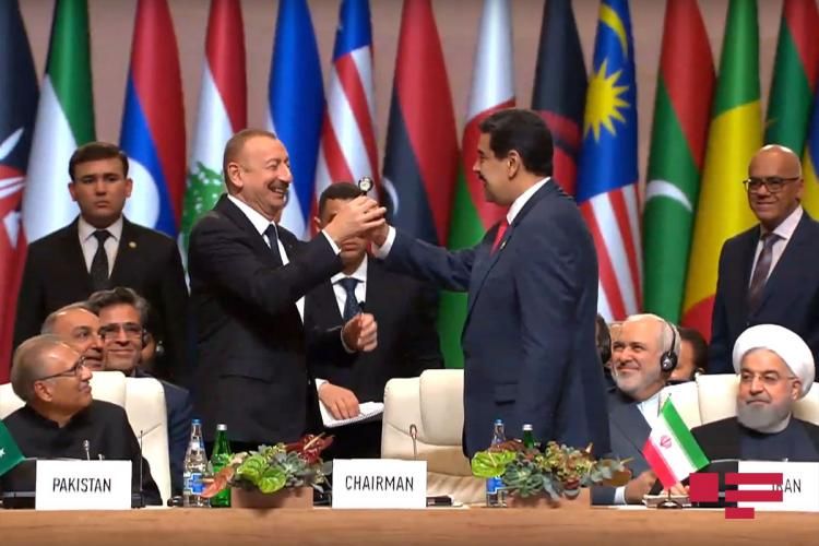 Chairmanship of Non-Aligned Movement passed to Azerbaijan