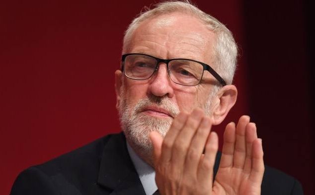 British opposition leader Jeremy Corbyn backs December election