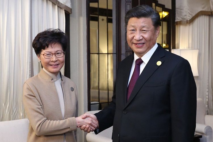 China’s Xi Jinping backs Carrie Lam’s ‘hard work’ amid protests