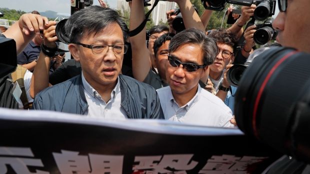 Pro-Beijing lawmaker stabbed by 'fake supporter' in Hong Kong