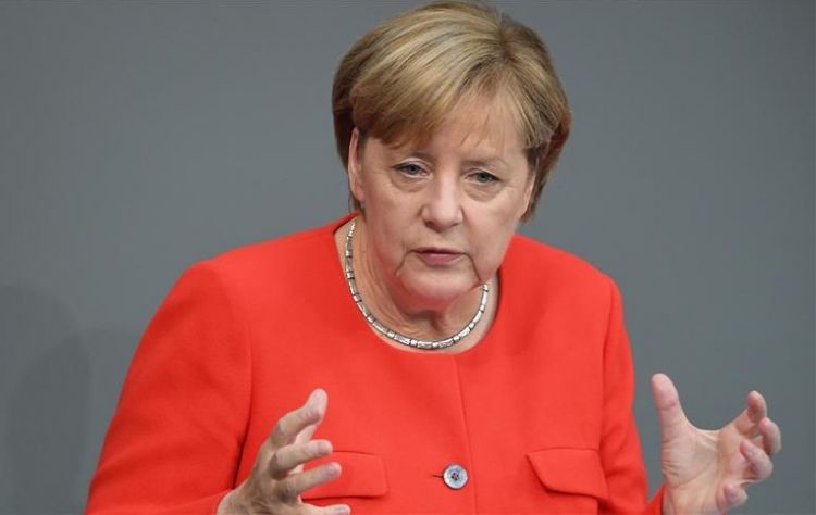 'French president has chosen drastic words' Merkel slams Macron over NATO functionality
