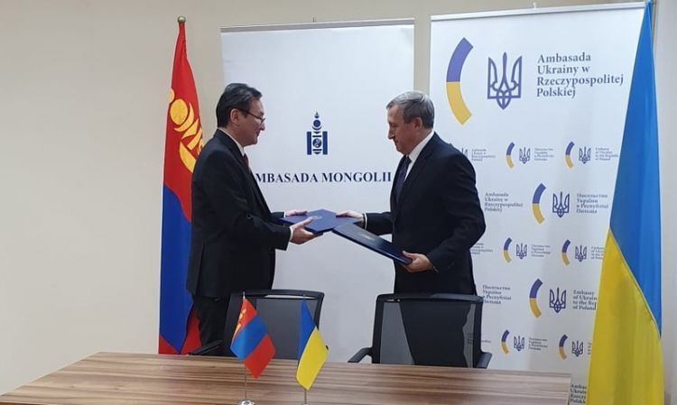 Mongolia and Ukraine sign visa waiver agreement